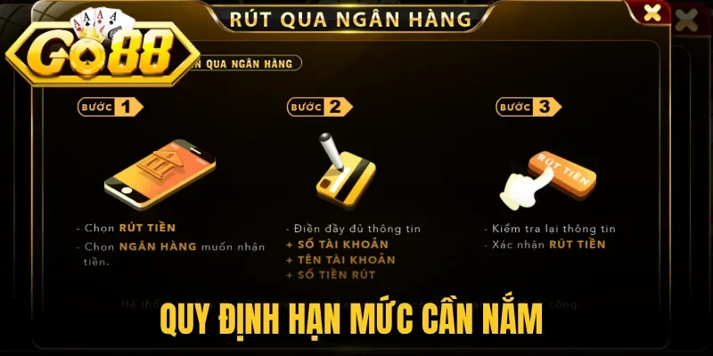 Quy định hạn mức cần nắm